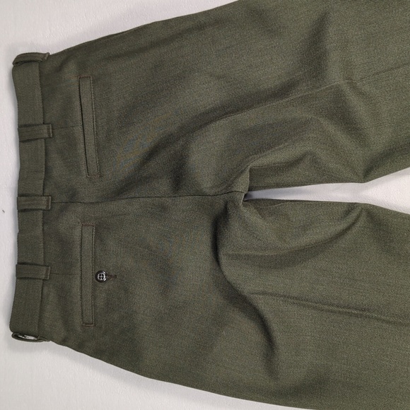 Vintage Filson Wool Style 180 Field Pants Whipcord Hunting Slacks Green Mens 34 - Picture 5 of 7